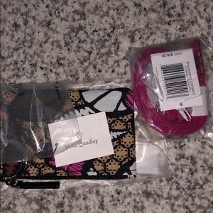 Vera Bradley ID Wallet and Lanyard